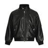11KN Premium Sense Loose Locomotive Suit Casual Leather Jacket