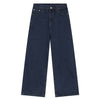 EF JEANS Four Seasons Dark Blue Mid-rise Straight Jeans