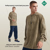 ARTIE Batik Solid Color Long-sleeved T-shirt