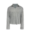 JCAESAR Wheat Ear V-neck Long Sleeve Sweater