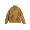ANSWER ME Spliced Stand-up Collar Loose Casual Jacket