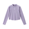 Inflation Square Fleece Lightweight Breathable Warm Semi-zipper Sweater
