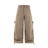 Pleated Adjustable Versatile Casual Baggy Pants