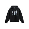OUSWE Street Trend Loose Hooded Sweater