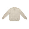 Old Money Wind Jacquard Lapel Casual Knitted Polo Sweater