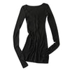 Pokiovo Babes Slim Fit Bottom Shirt Long Sleeve T-Shirt