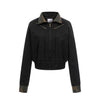Pokiovo Babes Camo Patchwork Leather Jacket