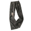 Pokiovo Babes Ripped Slim Skinny Floor Pants Jeans