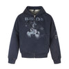 BLACKENERGY Puppy Hooded Lazy Wind Zip Sweater