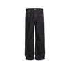 EME Cut Tannin Primary Color Denim Wide Leg Trousers