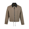 Linen Blend Silhouette Short Wide Jacket