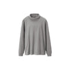 Inflation Mulberry Silk Wool Warm High Neck Long Sleeve