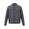 ATBORDER Vintage Zip Ribbed Knitted Cardigan Jacket