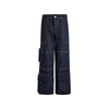 MADEEXTREME Vintage Multi-Pocket Straight Cannonball Jeans