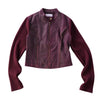 Pokiovo Spice Girl Stand-Up Collar Front Shoulder Jacket Knitted Versatile Short Jacket