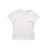 Following Shoulder Slim Lycra Cotton Solid Color Stretch Basic Short Sleeve T-Shirt