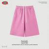 BE Solid Color Fleece Hooded Sweater Loose Thermal Cropped Pants Sports and Leisure Suit