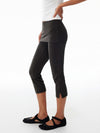 C-GEM Spice Girl Fart Curtain Design Stretch Skinny Fitness Yoga Cropped Pants