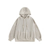 BTBDBTE Lazy Wind Loose Burr Hooded Sweater