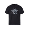 MADEEXTREME Fun Tic-Tac-Toe Printed Short Sleeve T-Shirt