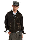Jimmy Vintage Rivet Design Sense Suede Jacket