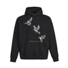 MADEEXTREME Peace Dove Print Silhouette Hoodie Sweater