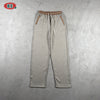 BE Autumn Old Money Calm Luxury Flower Yarn Frosted Texture Pendant Casual Pants