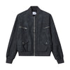 MADEEXTREME Vintage Deconstruction Trendy Brand Washed Leather Jacket