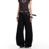 Jimmy Loose Wide-leg Scimitar Wide-leg Slacks