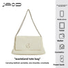JACD New Brown Large-capacity Tote Bag Chain Bag Shoulder Messenger Bag