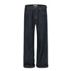 Jimmy Dark Blue Baggy Wide-leg Straight Jeans