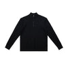 Classic Elegant Twisted Half Zip Stand-Up Sweater Knitted Sweater