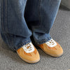 Retro Color Matching Sports and Leisure Low-top Couple German Training Shoes