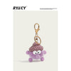 Rycr Plush Briquettes Hang Cute Pendant Keychain