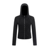 Pokiovo Design Sense Spice Slim Fit Hooded Zip Cardigan Sweater