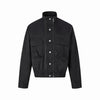 EME Double Pocket Nylon Stand-up Button-down Jacket