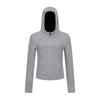 Pokiovo Design Sense Spice Slim Fit Hooded Zip Cardigan Sweater