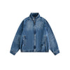 BOXXX Design Sense Heavy Washed Loose Denim Jacket