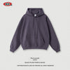 BE THRIVED Casual Loose Edition Basic Solid Color Hooded Sweater