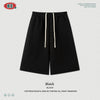 BE Solid Color Fleece Hooded Sweater Loose Thermal Cropped Pants Sports and Leisure Suit