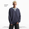 Jimmy Henry Collar Premium Lazy Pullover Knitted Sweater