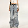 Jimmy Vintage Pleated Vibe Mopping Jeans