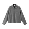 Inflation One Piece Old Money Wind Loose Lapel Polo Shirt Long Sleeve