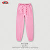 Retro Style drawstring waist Elastic Fleece Casual Sports Jogger Sweatpants For Men's