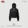 BE Autumn and Winter Heavy Embroidery Simple Hooded Zipper Sweater Trendy Brand Embroidered Jacket