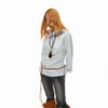 BLACKBB Alphabet Camouflage Slanted Shoulder Long Sleeve