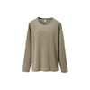 Inflation Henry Linen Old Money Wind Lyocell Loose Crew Neck Long Sleeve