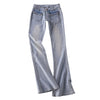 Pokiovo Babes Versatile Multi-pocket Micro-pull Jeans