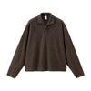 Inflation One Piece Old Money Wind Loose Lapel Polo Shirt Long Sleeve