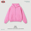 BE Street Fleece Heavy Hooded Zipper Sweater Scimitar Sweatpants Drop Casual Two-piece Set